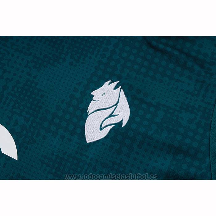 Chandal del AC Milan Manga Corta 2025-2026 Verde - Pantalon Corto